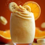 Orange Banana Smoothie First Image