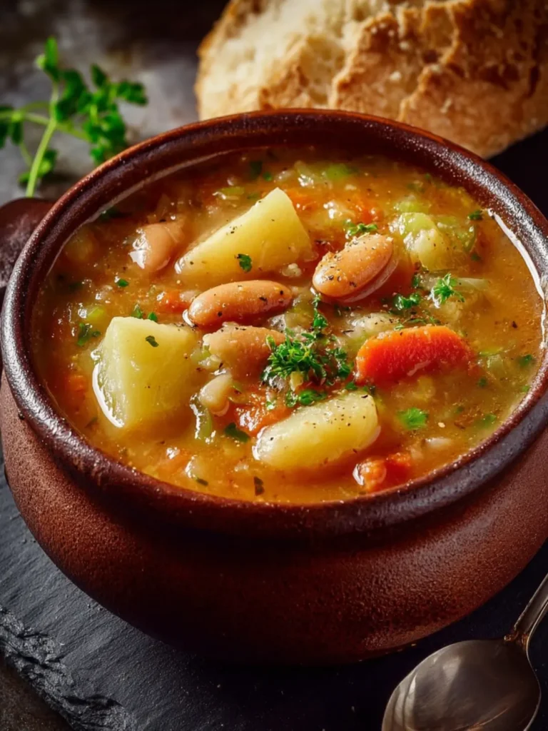 Hearty Potato Bean Soup First Image