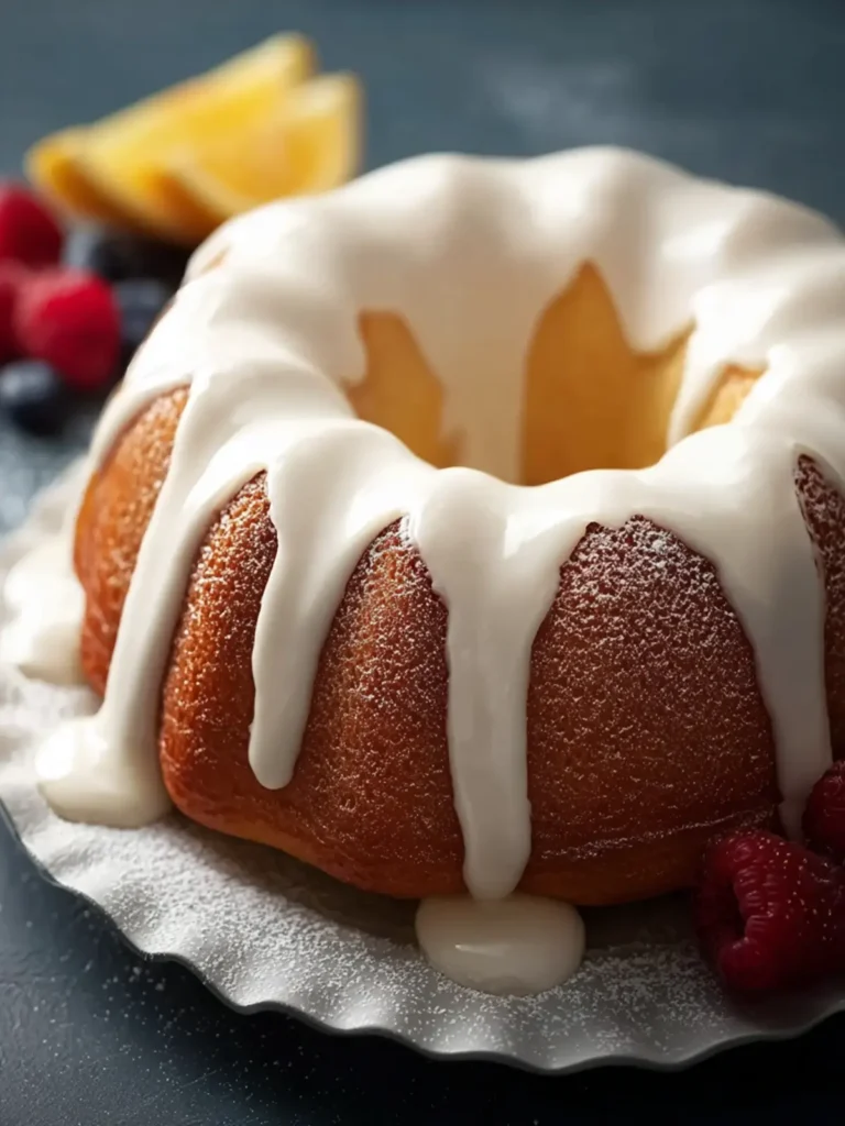 Vanilla Bundt Cake First Image