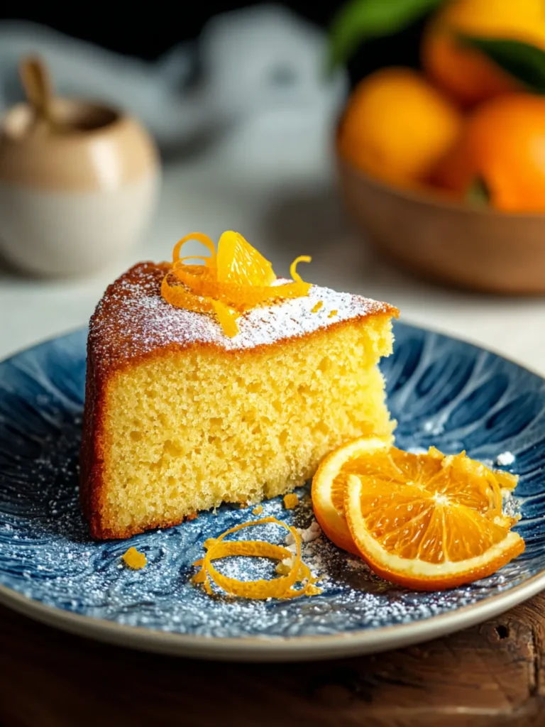 Delightful Orange Olive Oil Cake Recipe to Indulge In First Image