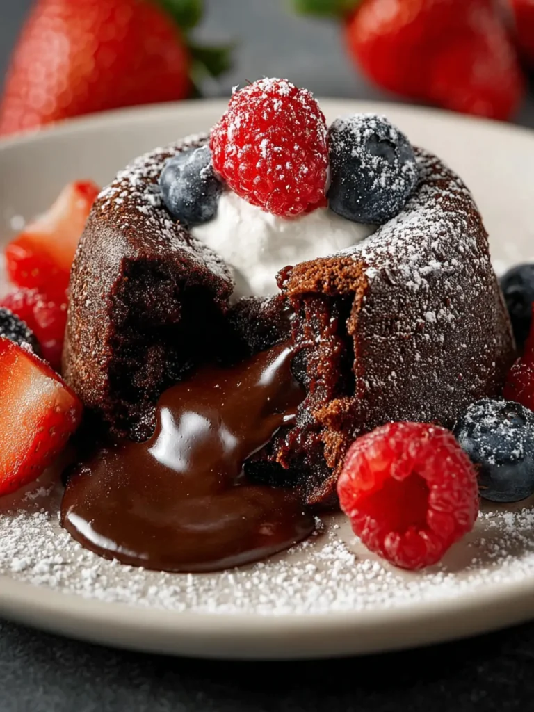 Chocolate Lava Cakes: Decadent and Delicious Delight First Image