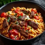 Savory Beef Giouvetsi Recipe for a Cozy Greek Dinner Night First Image