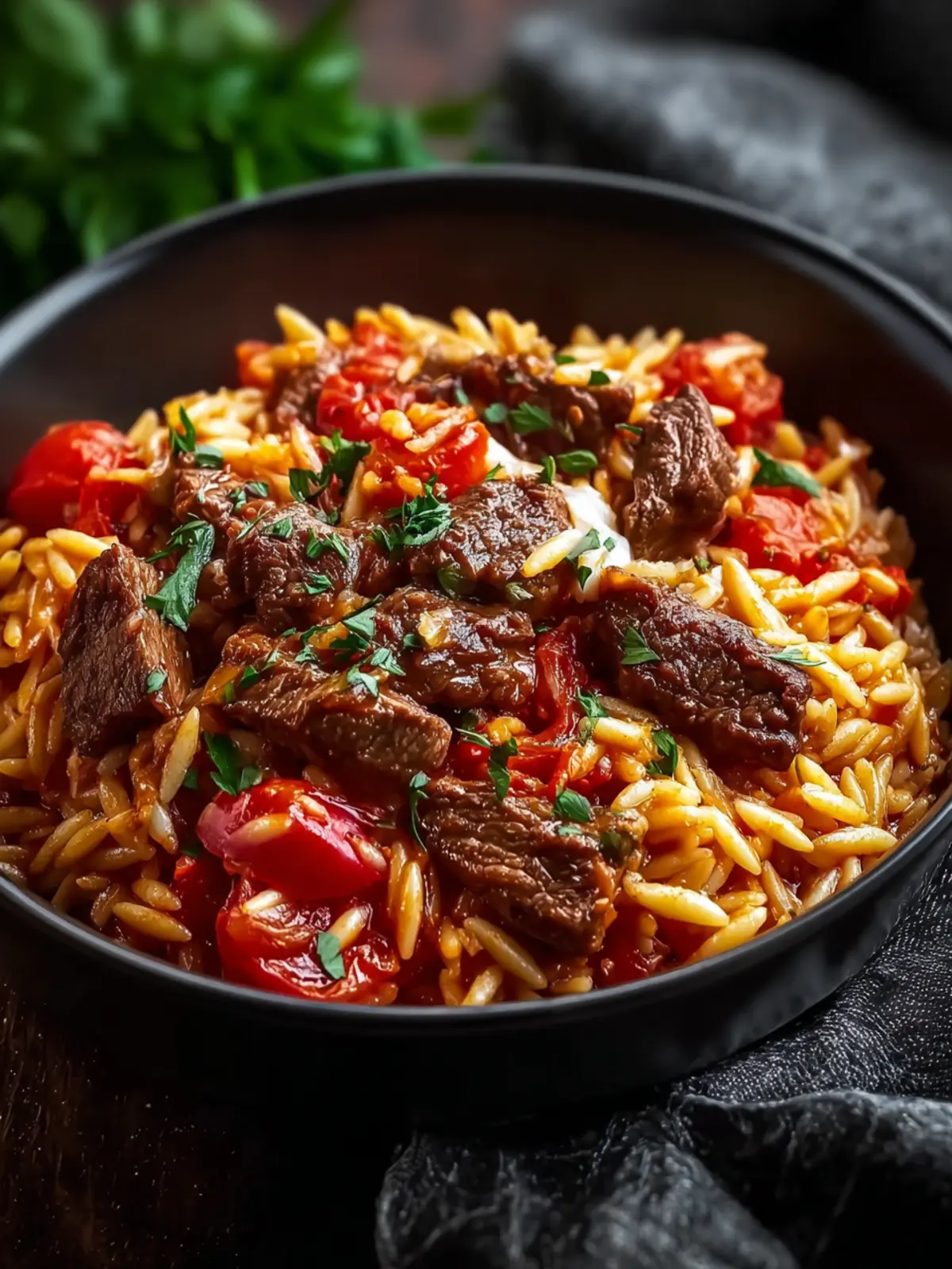 Savory Beef Giouvetsi Recipe for a Cozy Greek Dinner Night First Image