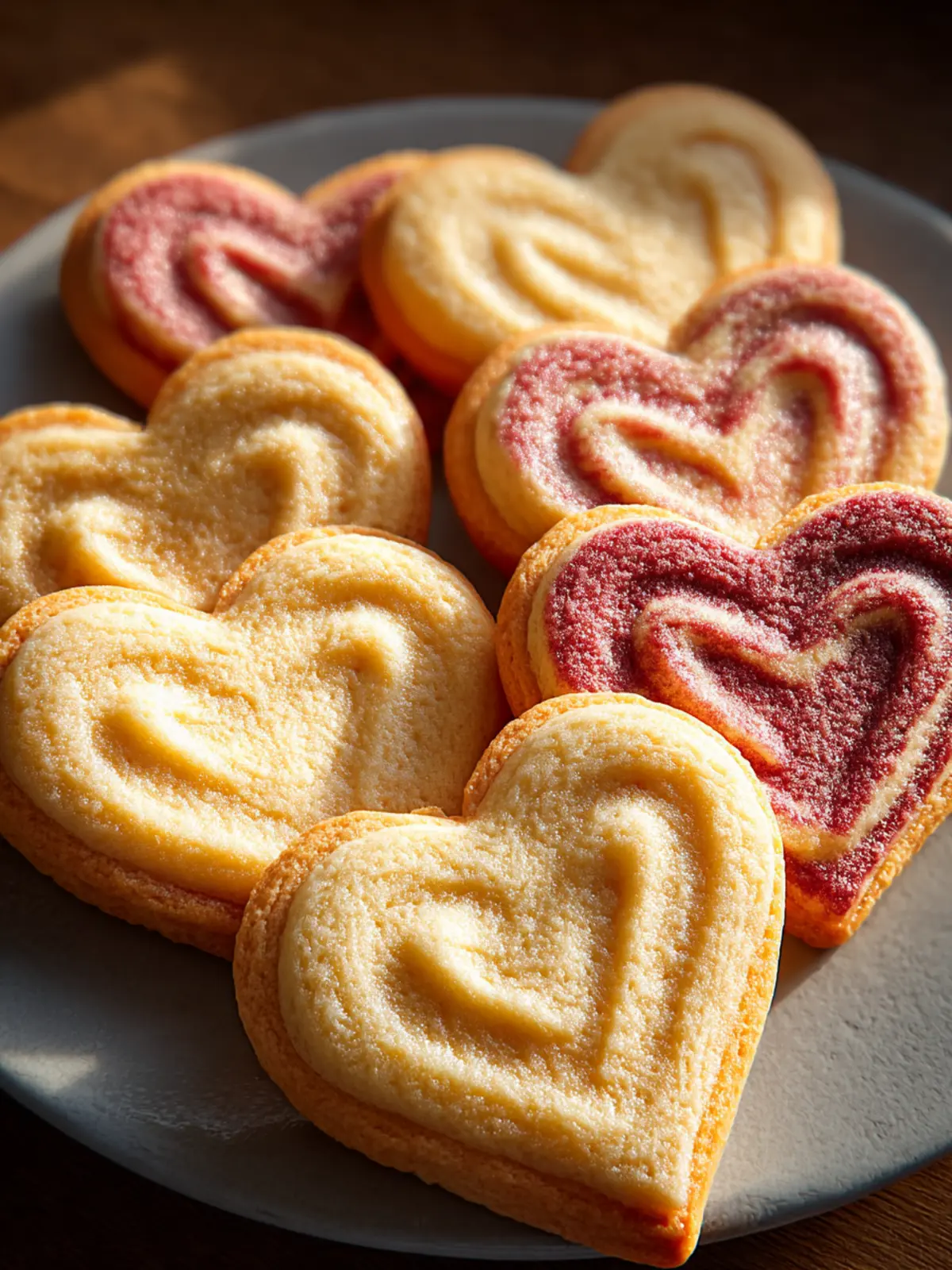 Irresistible Heart Shaped Butter Cookies Recipe to Delight First Image