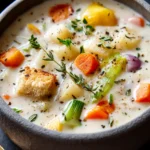Creamy Milk Soup with Vegetables: A Comforting Delight First Image