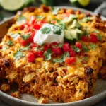 Chipotle Quinoa Casserole with Chicken First Image