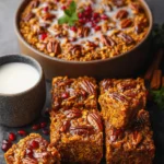 Sweet Potato Gingerbread Baked Oatmeal First Image