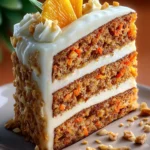 Irresistible Pineapple Carrot Cake with Cream Cheese Frosting First Image