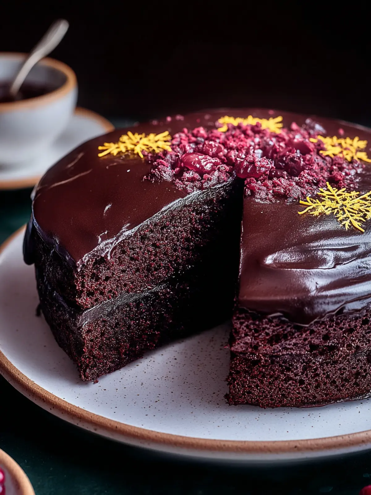 Irresistible Beetroot Chocolate Cake Recipe – Moist & Rich First Image