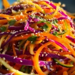Rainbow Carrot Sesame Salad: 15-Minute Colorful Delight First Image
