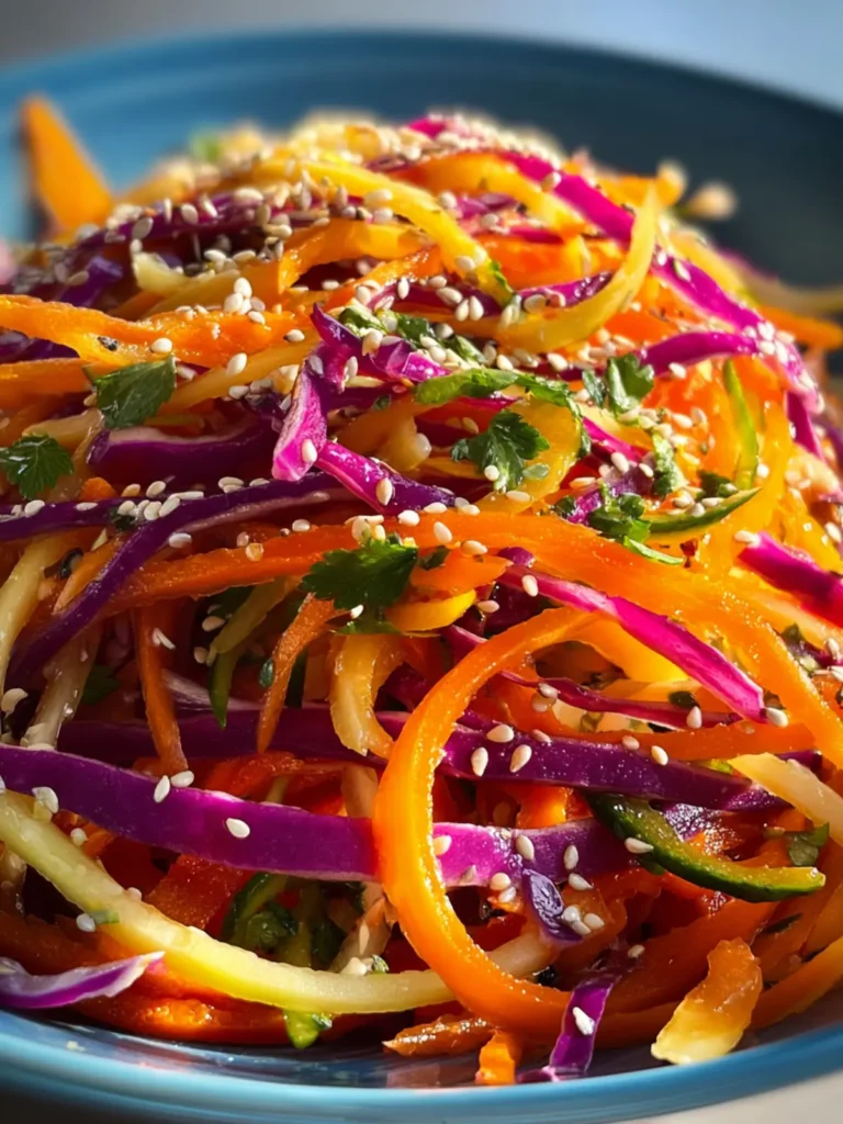 Rainbow Carrot Sesame Salad: 15-Minute Colorful Delight First Image