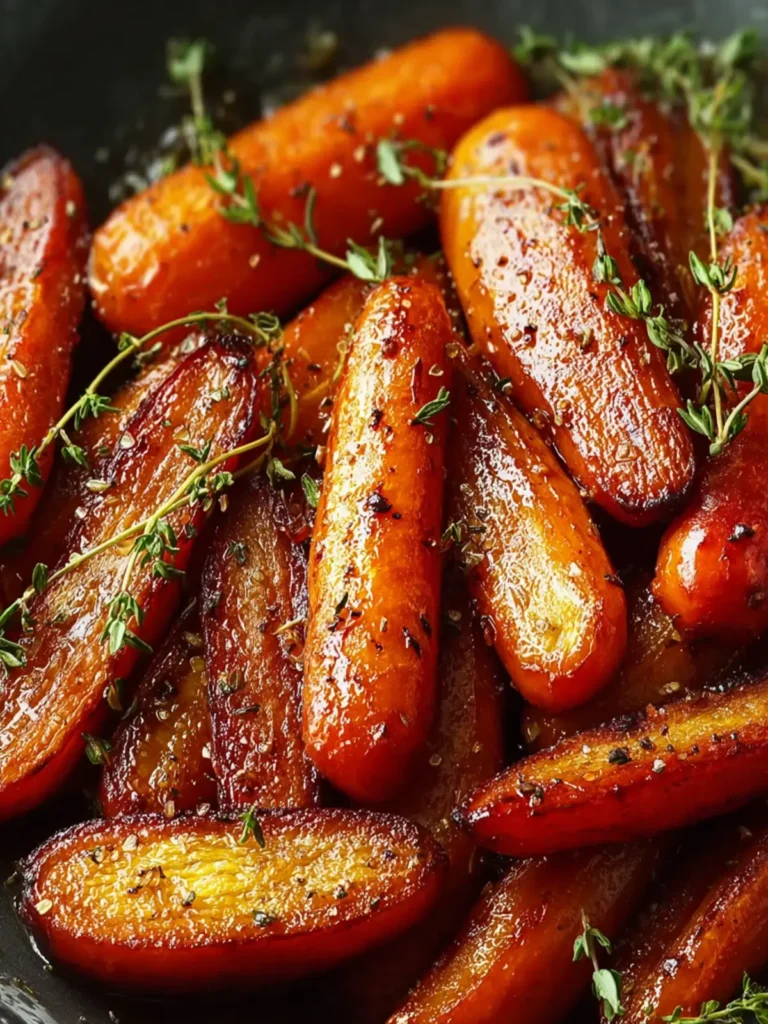 Honey Roasted Carrots with Thyme First Image