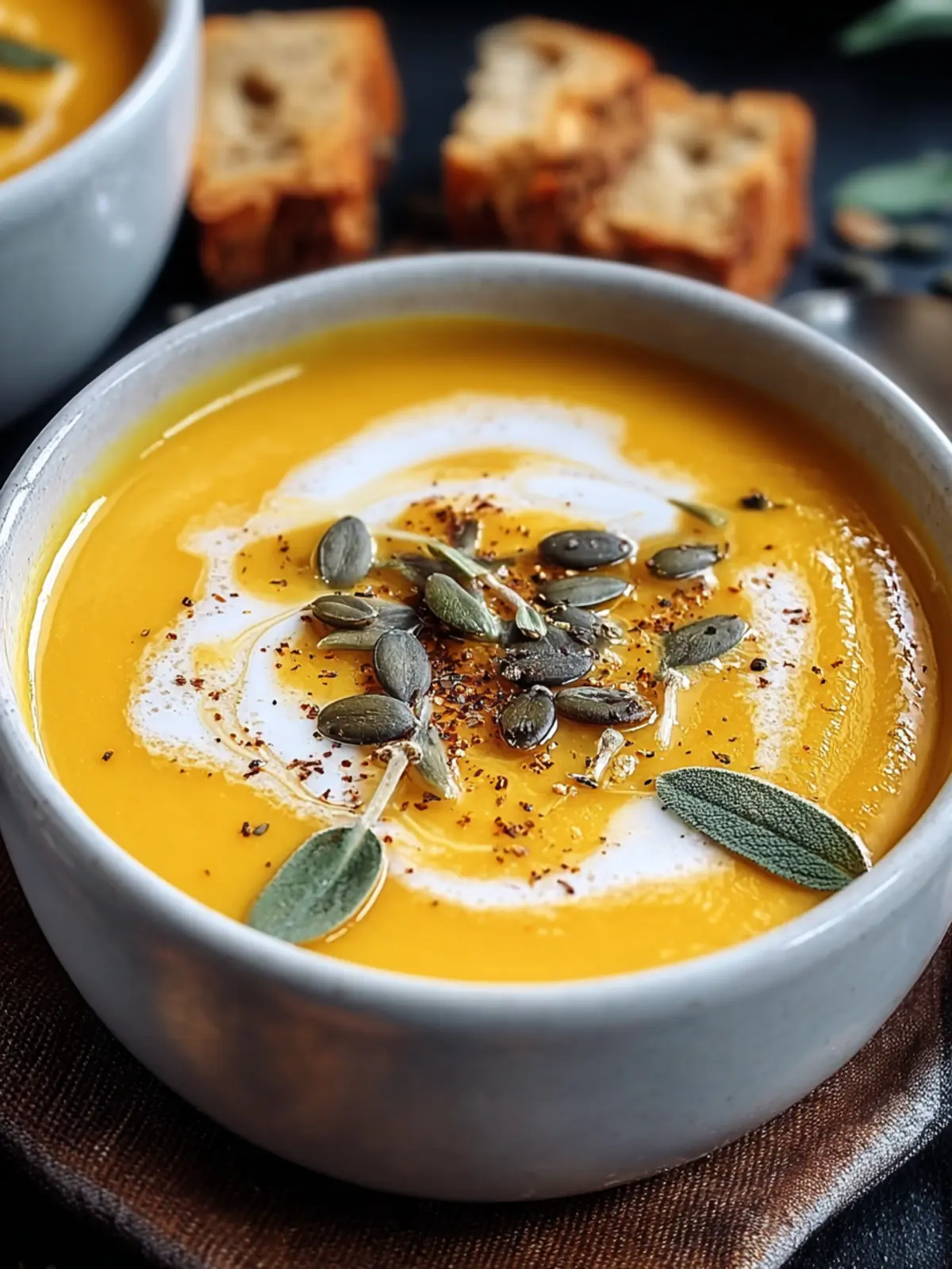 Creamy Pumpkin Milk Soup Recipe | Cozy Fall Delight First Image