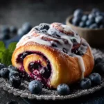Schwedische Blaubeer-Schnecken (Swedish Blueberry Buns) First Image
