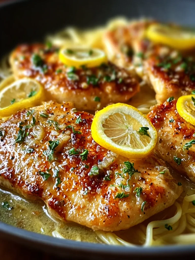 Zesty Lemon Chicken Romano Recipe for a Flavorful Dinner Delight First Image