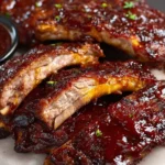 Slow Cooker BBQ Baby Back Ribs First Image