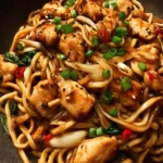 Sticky Garlic Chicken Noodles: 30-Minute Flavor Bliss First Image