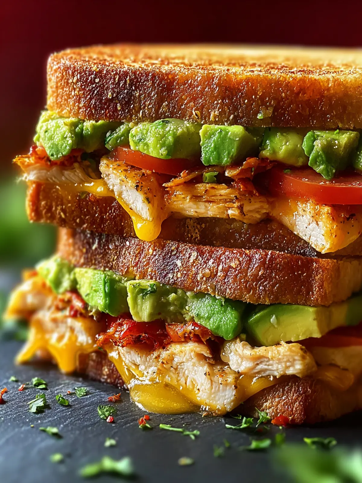 Irresistible Chicken Avocado Melt Sandwich in Minutes First Image