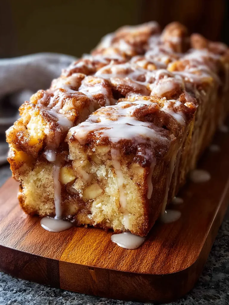 Easy Amish Apple Fritter Bread First Image