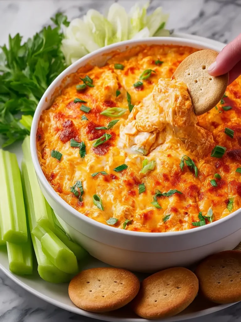 Super Bowl Buffalo Chicken Dip: The Ultimate Game-Day Treat! First Image