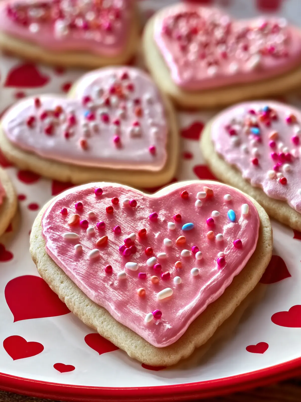 Irresistible Valentine Sugar Cookies for Love Celebrations First Image