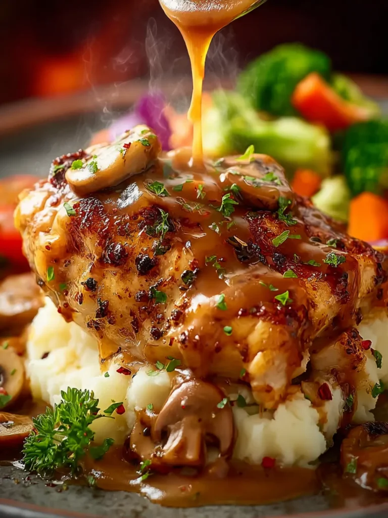 Texas Roadhouse Smothered Chicken First Image