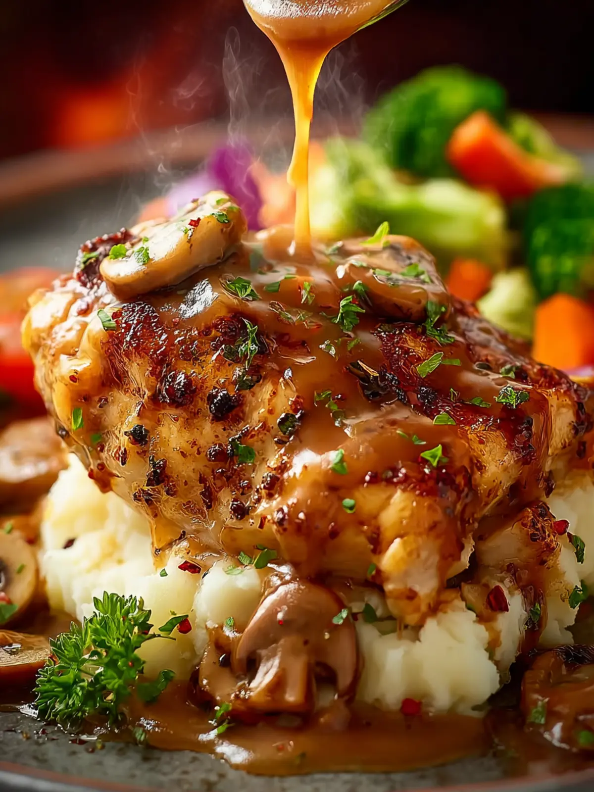 Texas Roadhouse Smothered Chicken First Image