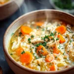 Comforting Chicken Pastina Soup for Cozy Nights First Image