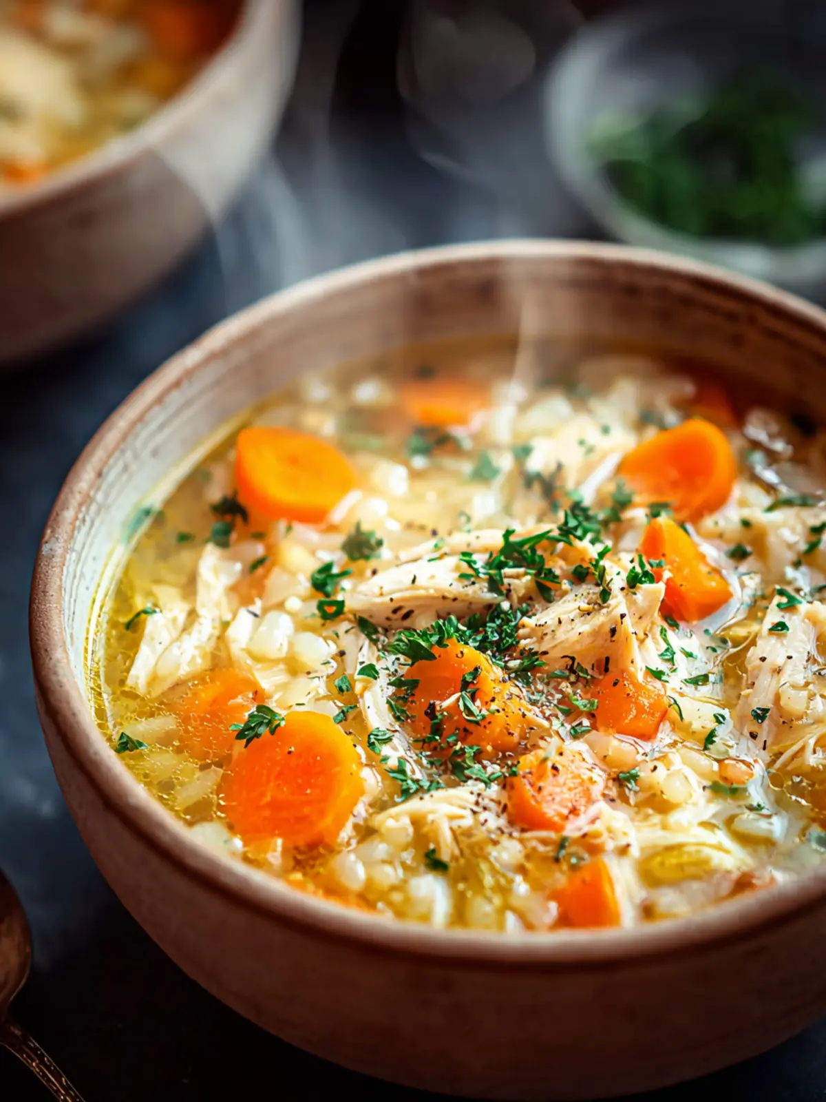 Comforting Chicken Pastina Soup for Cozy Nights First Image