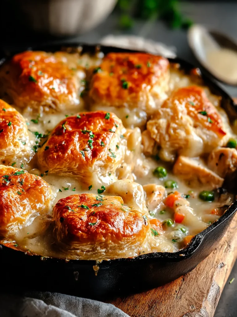 Irresistible Skillet Chicken Pot Pie Recipe to Savor First Image