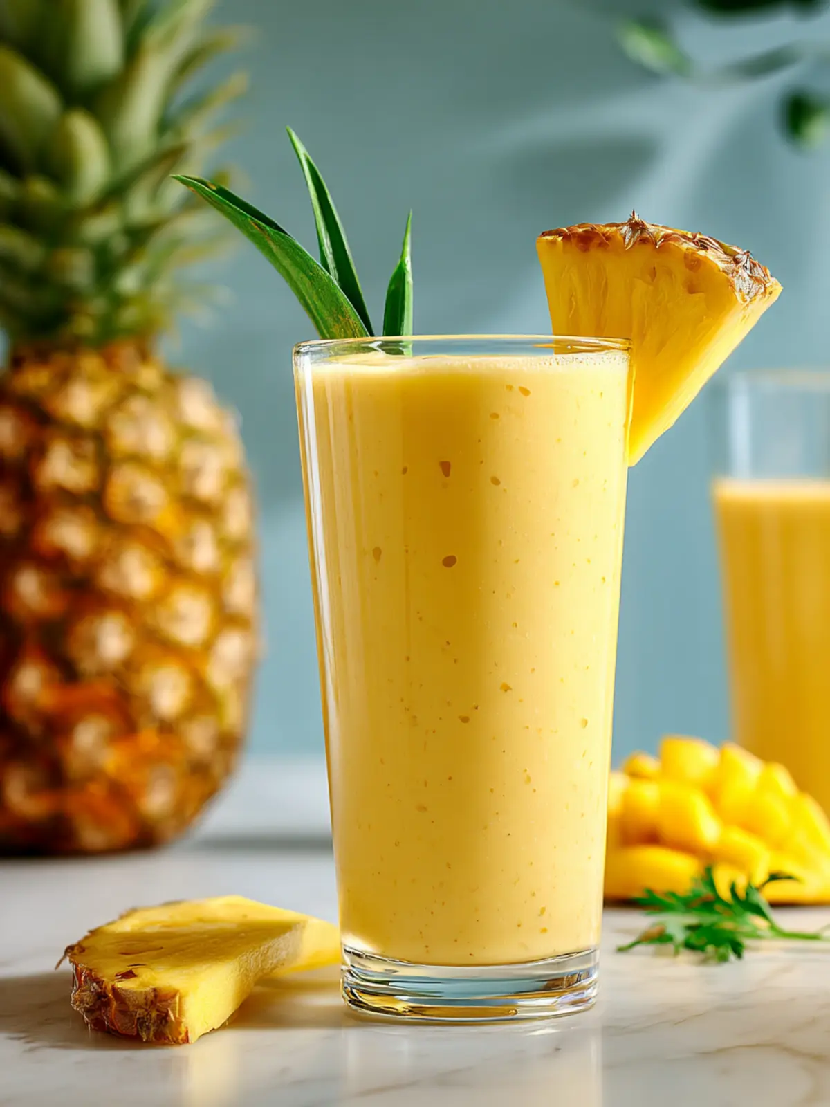 Refreshing Mango Pineapple Smoothie Recipe for Blissful Mornings First Image