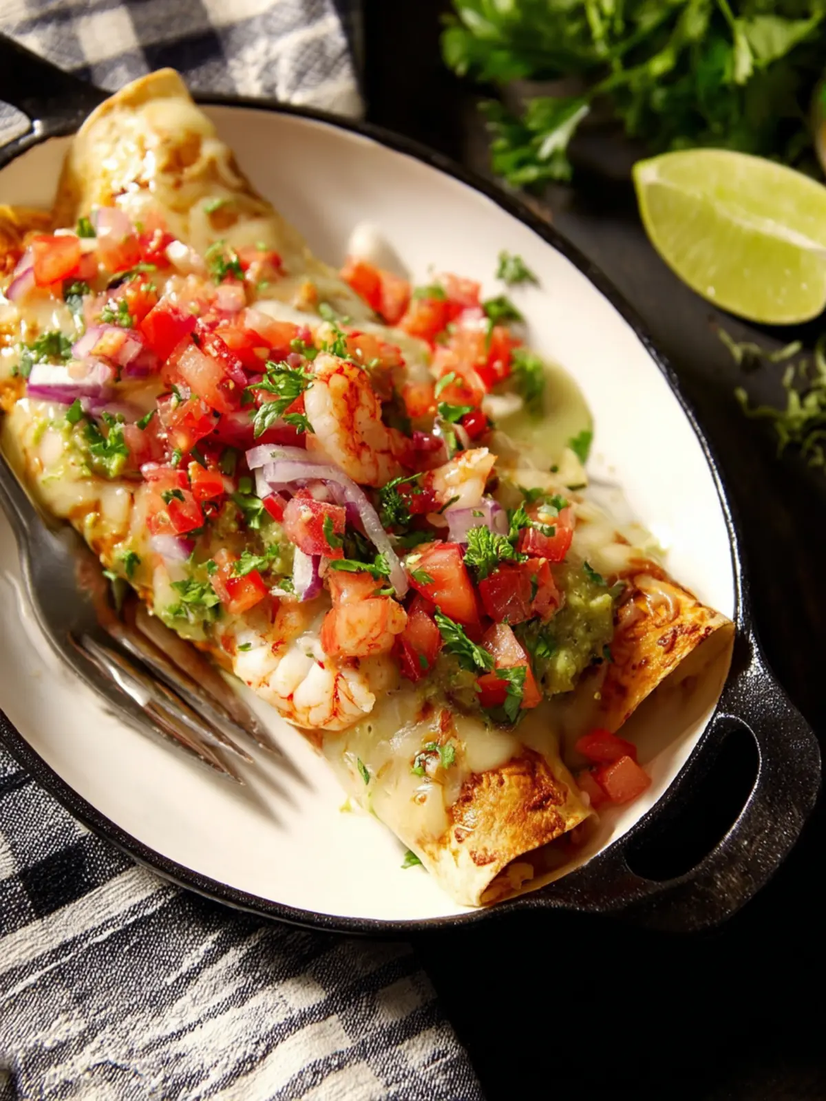 Seafood Enchiladas First Image