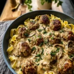 Delicious Keto Meatball Stroganoff – Comfort Food Bliss First Image