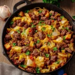Savory Beef and Cabbage Skillet: A Cozy Weeknight Meal First Image