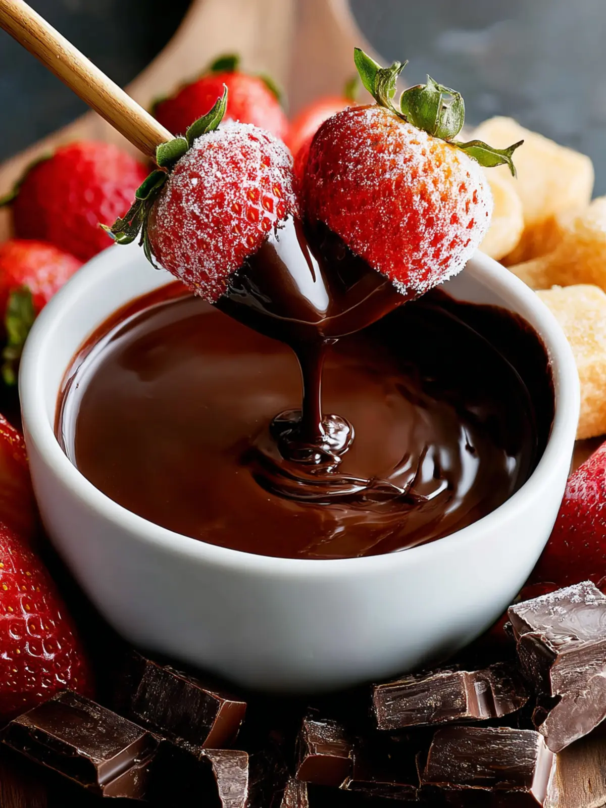 Quick Chocolate Fondue: Indulge in 5-Minute Bliss