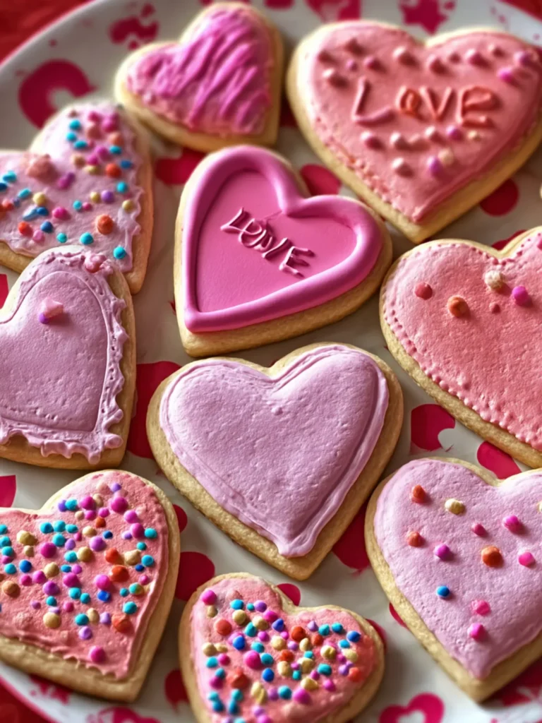 Irresistible Valentine Sugar Cookies for Love Celebrations First Image