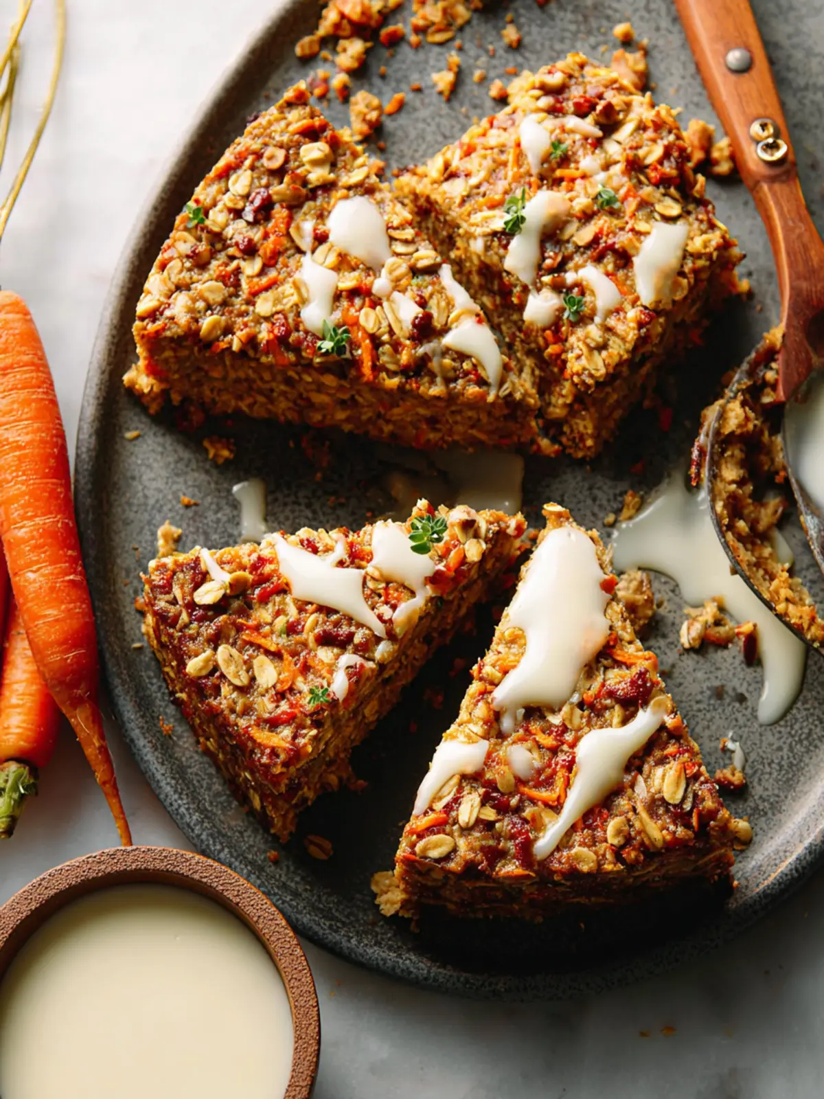 Carrot Cake Baked Oatmeal Recipe First Image