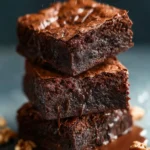 The Ultimate Fudgy Chocolate Walnut Brownies First Image