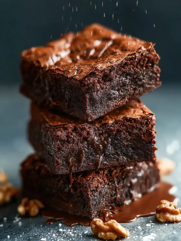 The Ultimate Fudgy Chocolate Walnut Brownies First Image