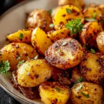 Cozy Winter Dinner: Honey Mustard Roasted Potatoes Recipe First Image