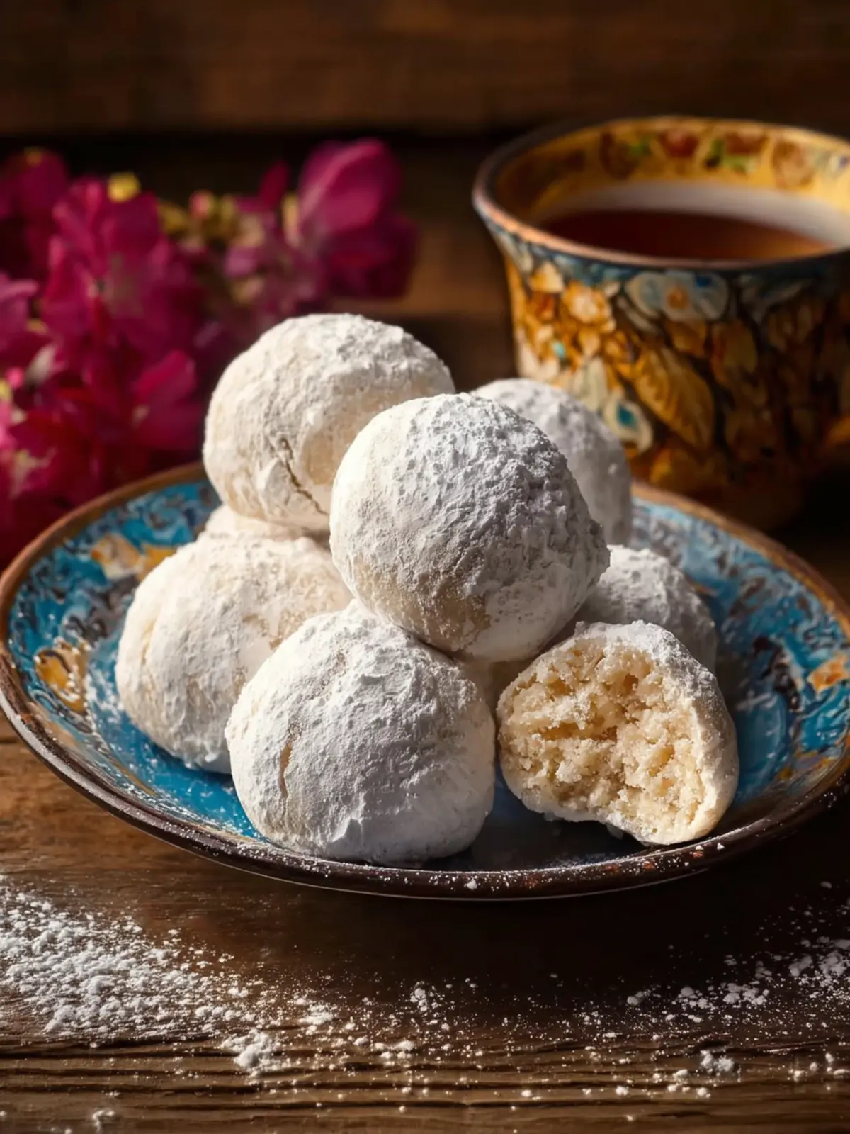 Vegan Russian Tea Cakes First Image