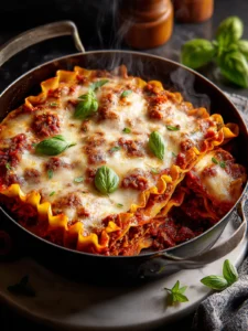 Irresistible Skillet Lasagna Recipe in Just 30 Minutes First Image