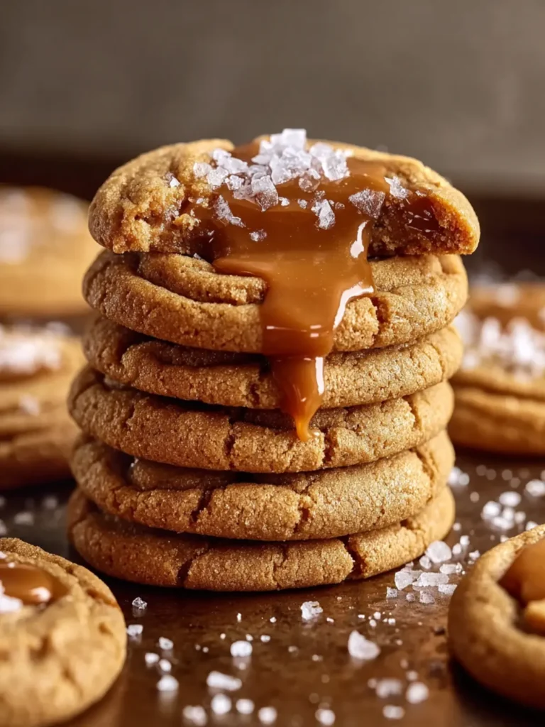 Easy Salted Caramel Cookies: 12 Foolproof Steps for Rich Results First Image