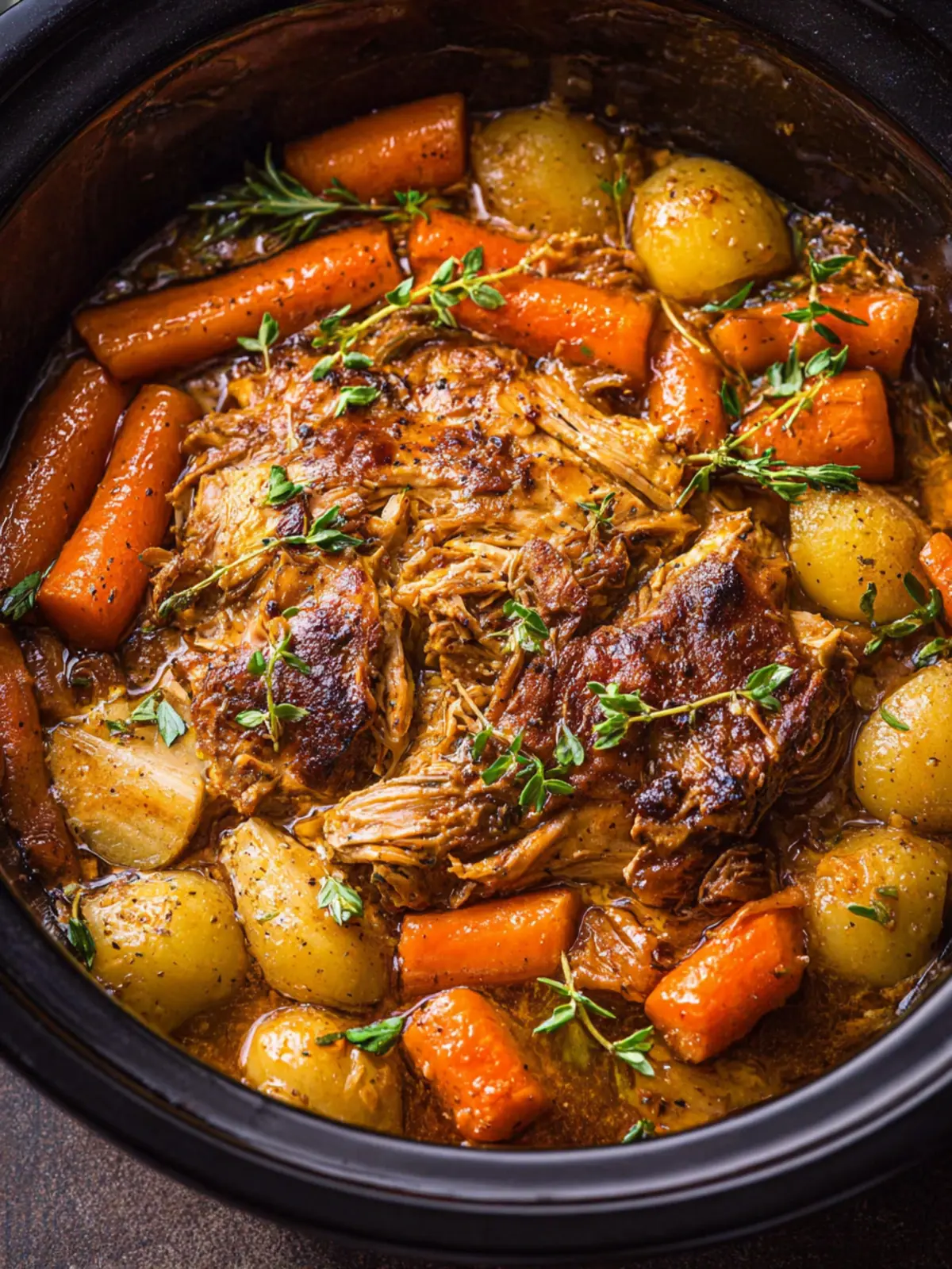 Slow Cooker Chicken Pot Roast That Tastes Like Sunday Dinner First Image