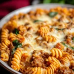 Irresistible Cheesy Rotini Beef Bake for Comfort Food Lovers First Image