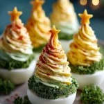 Deviled Egg Christmas Trees First Image