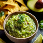 Zesty Tomatillo Avocado Salsa: A Flavorful Fiesta Treat First Image