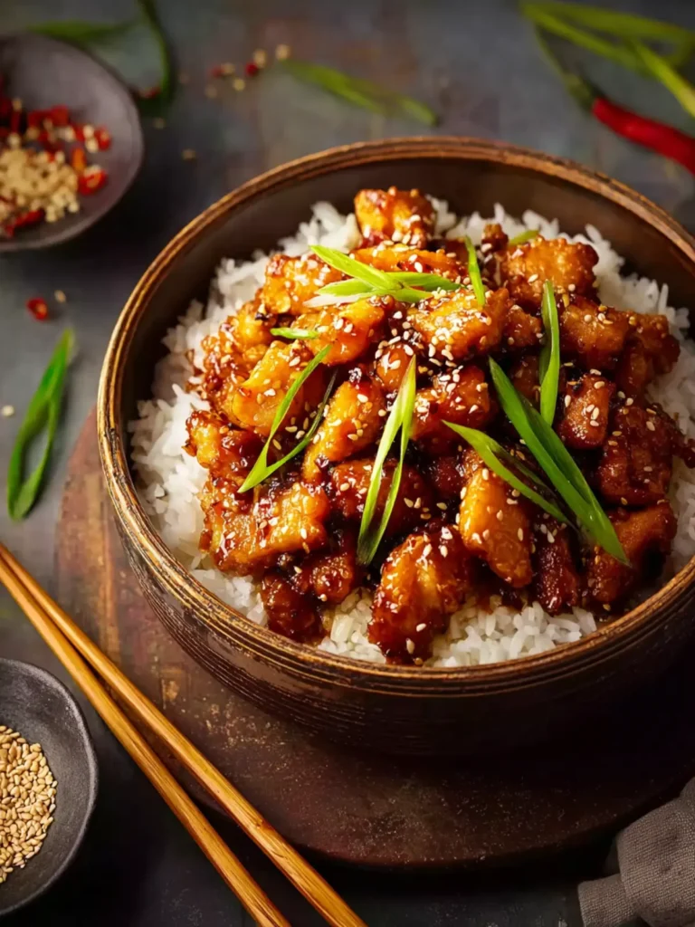 Healthy Sesame Chicken First Image