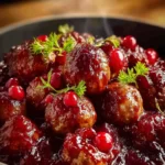 Cranberry Meatballs First Image