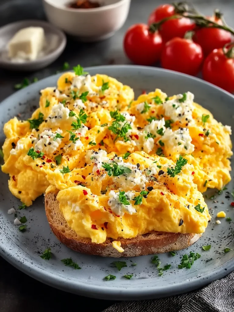 High-Protein Scrambled Eggs with Cottage Cheese First Image